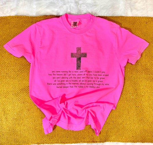 Daddy’s DNA Christian Shirt – Brandon Lake Inspired Worship Tee | Comfort Colors Unisex T-Shirt