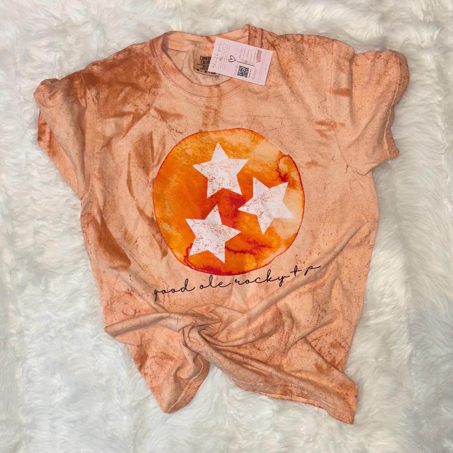 Good ole Rocky Top Tennessee comfort color colorblast t-shirt, College football shirt, Tennessee vols tee, Tennessee Volunteers