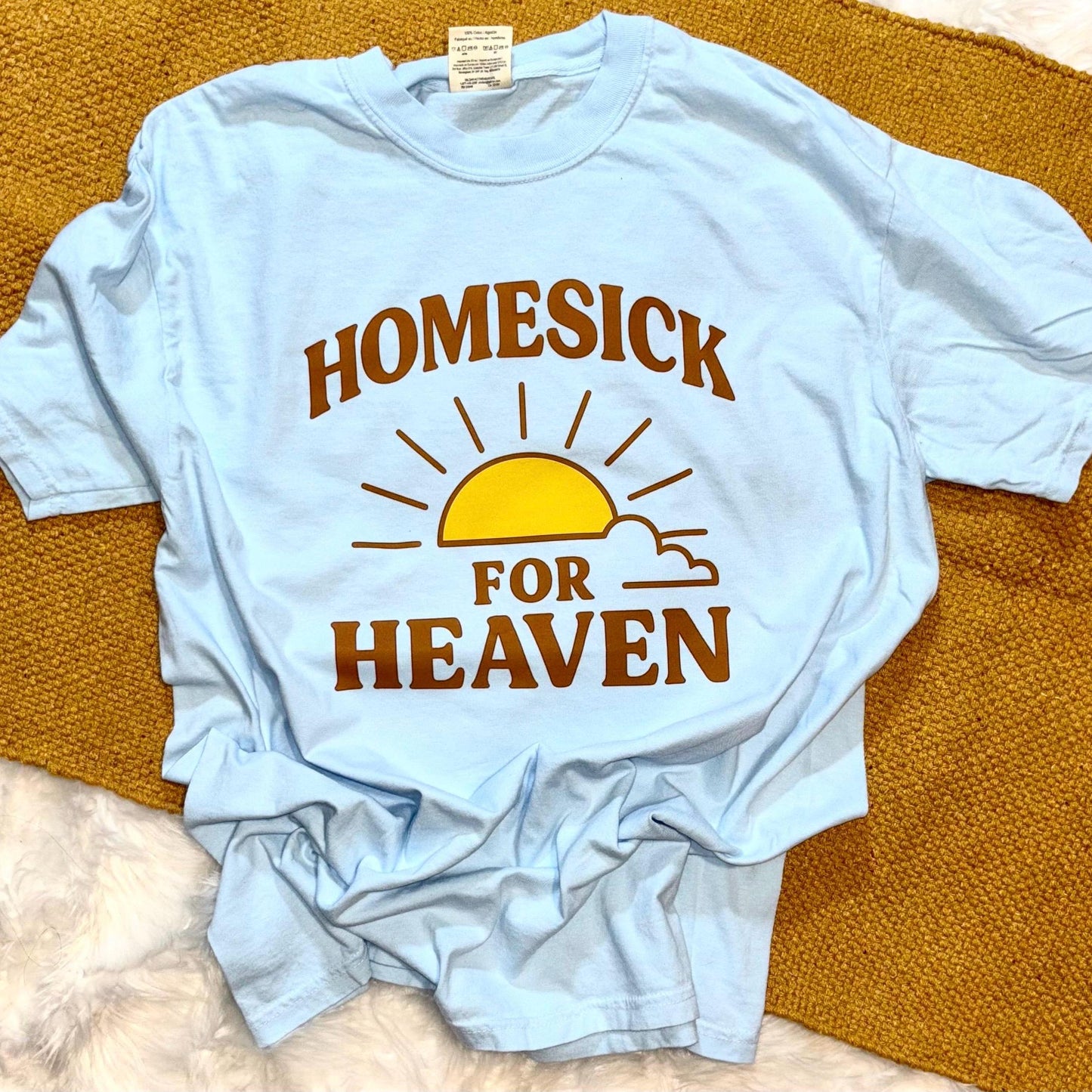Homesick for Heaven Comfort Colors Tee | Christian Worship Shirt | Inspired by Phil Wickham
