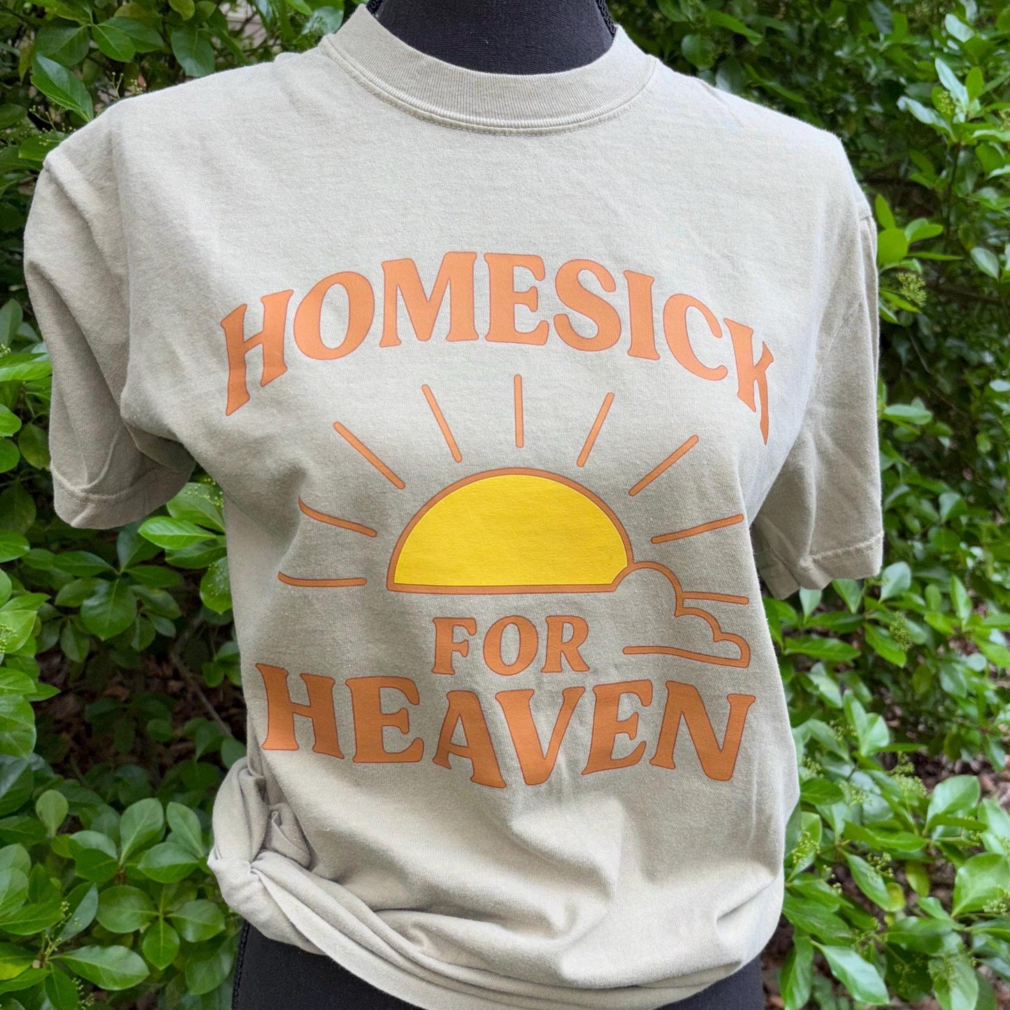 Homesick for Heaven Comfort Colors Tee | Christian Worship Shirt | Inspired by Phil Wickham