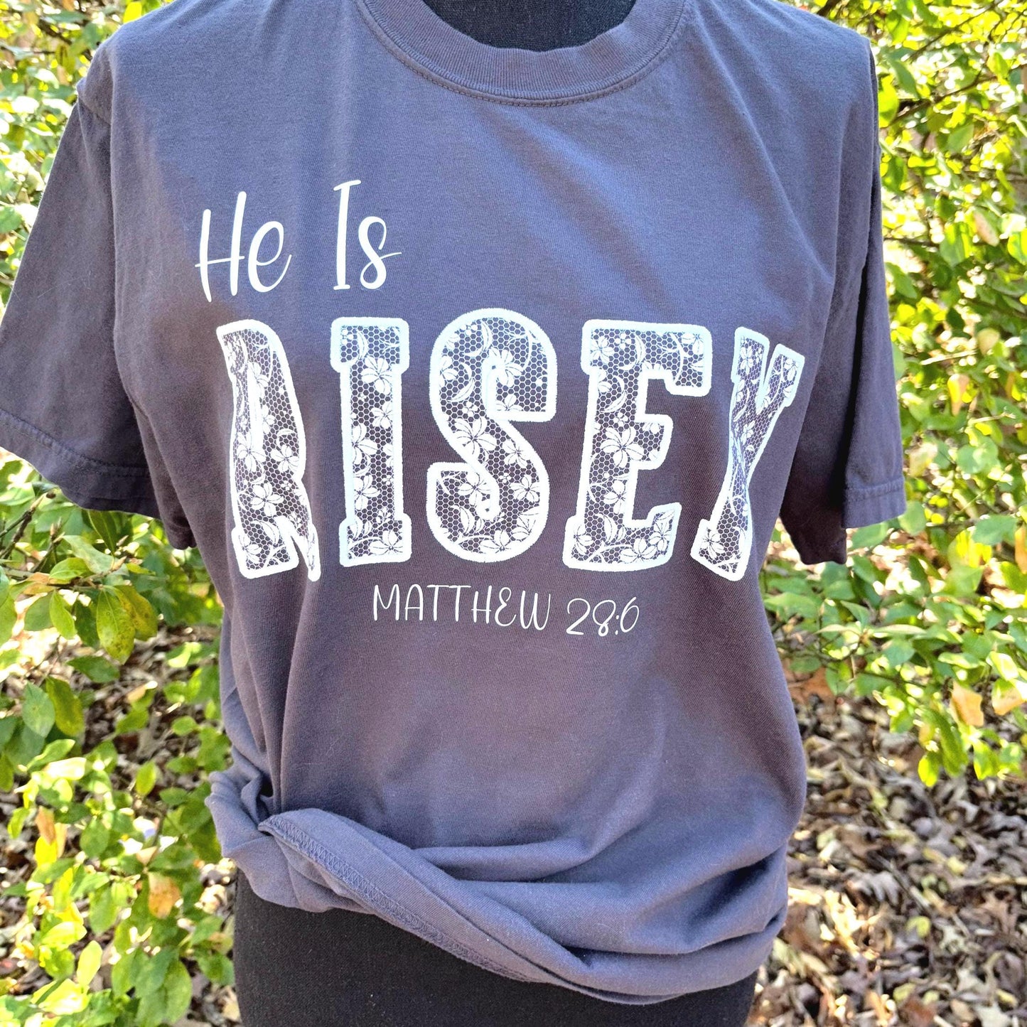 He is Risen comfort colors tshirt