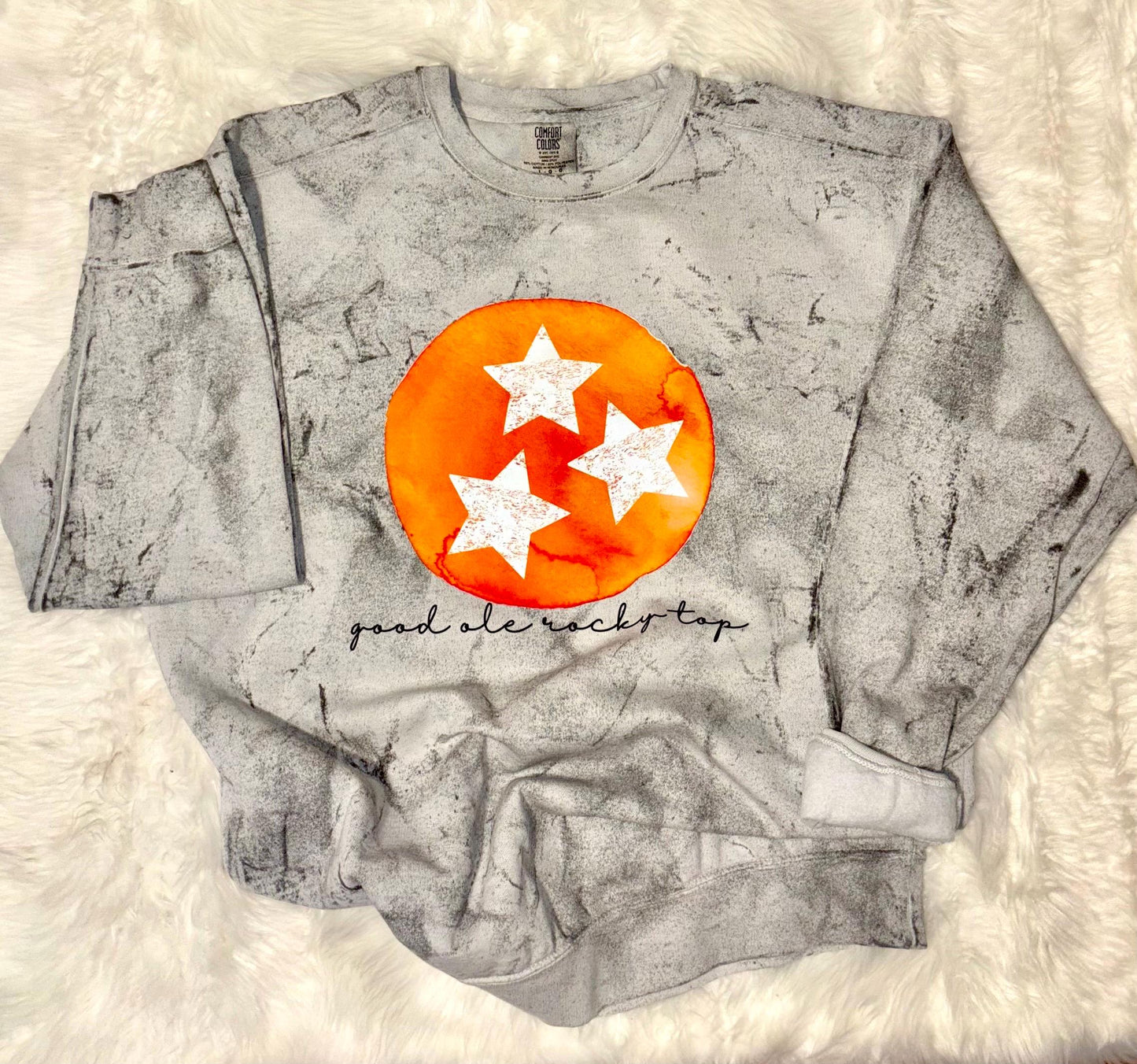 Good Ole Rocky Top comfort colors Sweatshirt, Tennessee vols sweatshirt, Tennessee Volunteers comfort colors sweater, college football