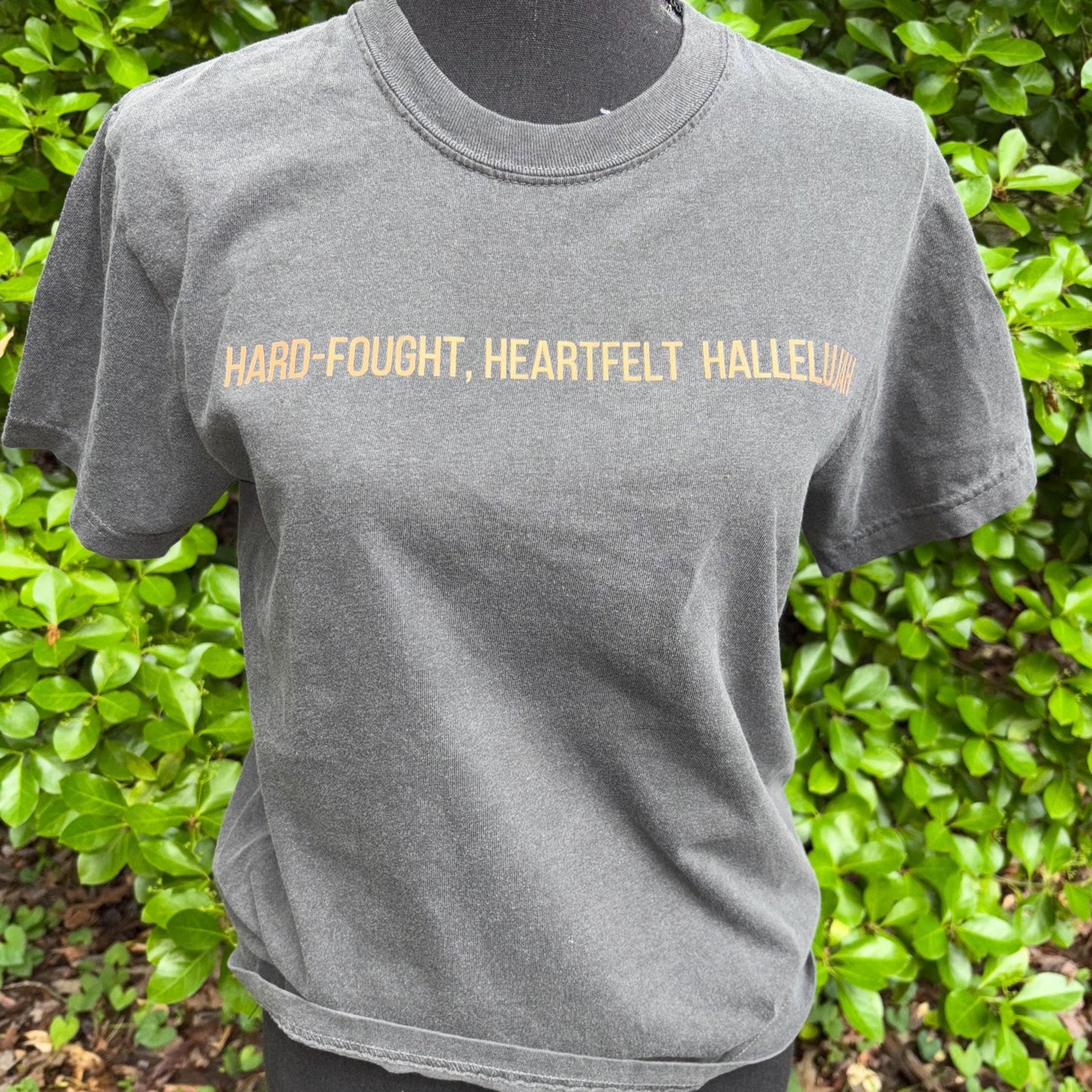 Hard fought Hallelujah sweatshirt | Brandon lake tshirt | Christian comfort colors tee
