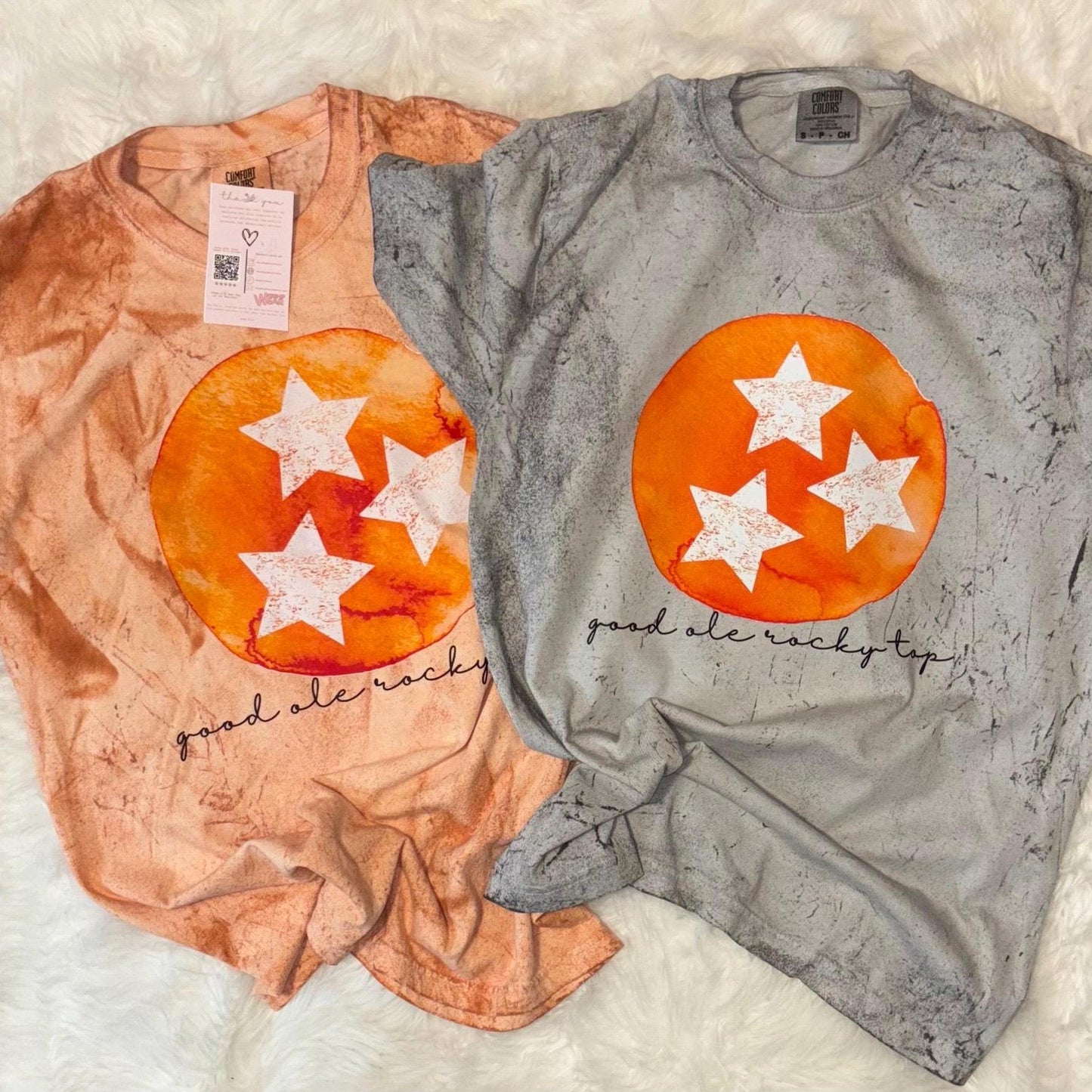 Good ole Rocky Top Tennessee comfort color colorblast t-shirt, College football shirt, Tennessee vols tee, Tennessee Volunteers