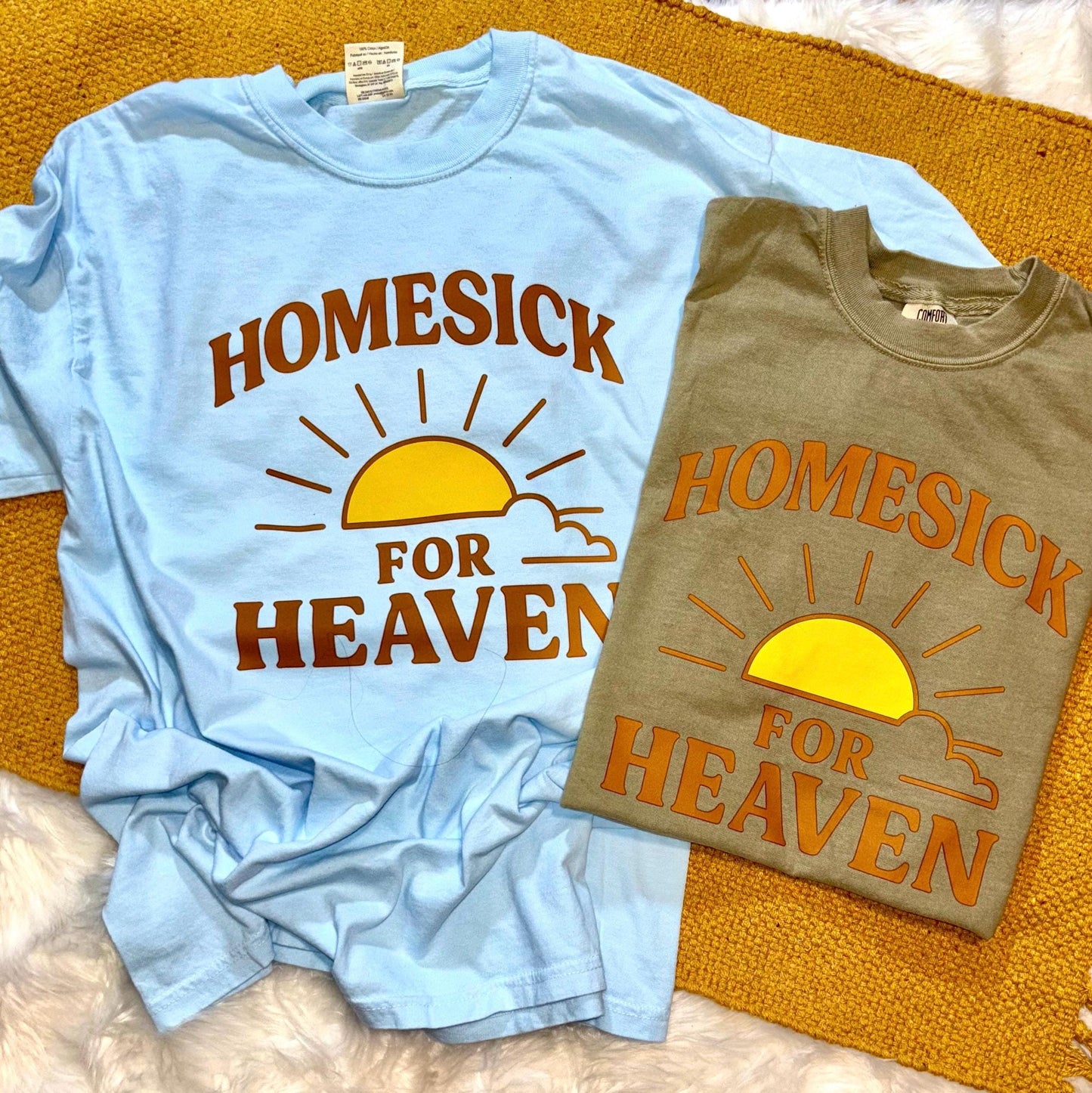 Homesick for Heaven Comfort Colors Tee | Christian Worship Shirt | Inspired by Phil Wickham