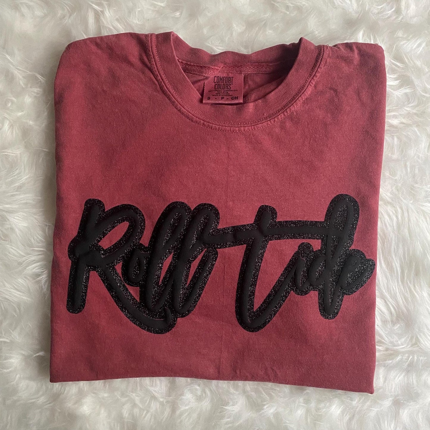 Bama college football tshirt, Roll tide glitter tee, College football shirt