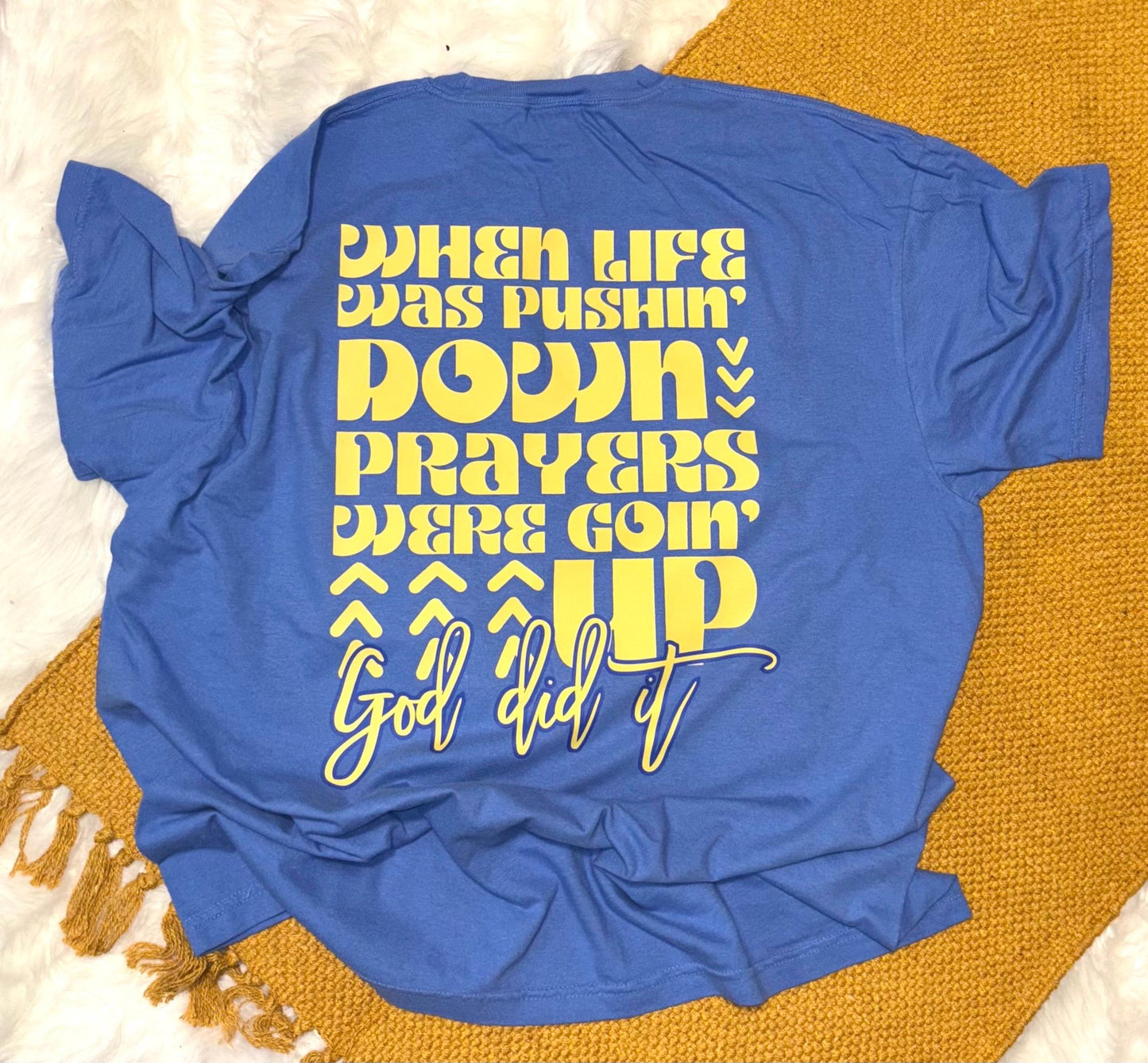 God did it by Toby Mac, Comfort colors t-shirt