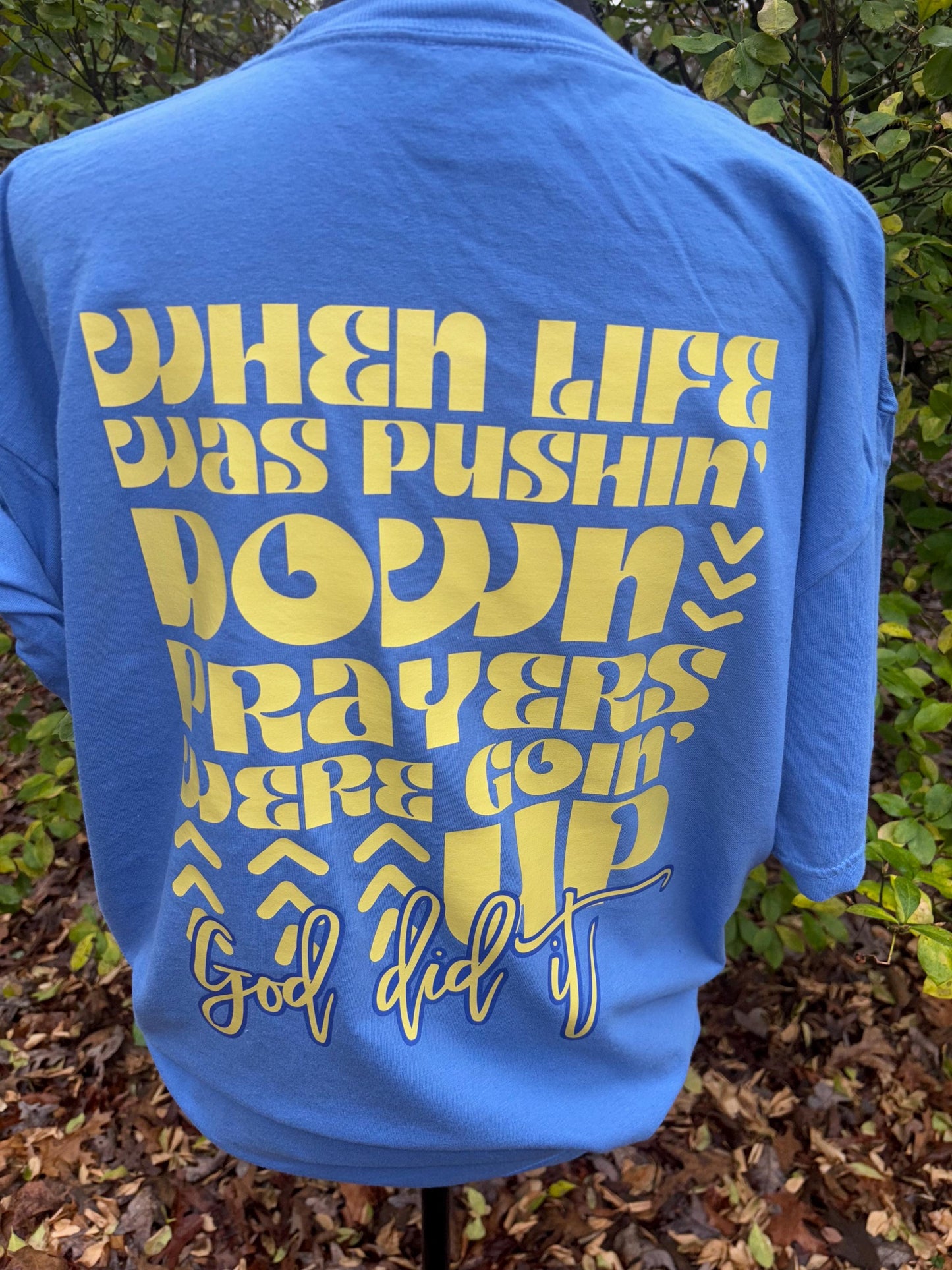 God did it by Toby Mac, Comfort colors t-shirt