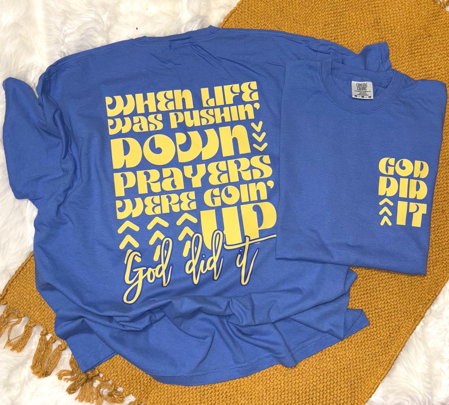 God did it by Toby Mac, Comfort colors t-shirt