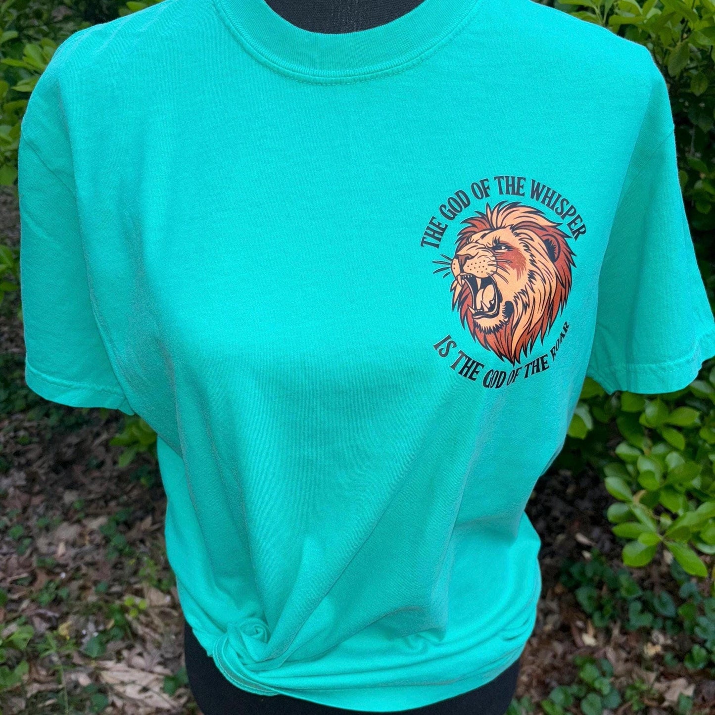 God of the Whisper God of the Roar Shirt – Christian Lion Tee | Brandon Lake Sevens inspiration tee | Comfort Colors Unisex Faith T-Shirt
