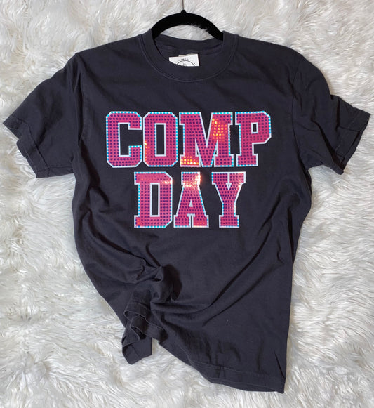 Comp Day Sequin Cheer & Dance T-Shirt – Performance Day Tee