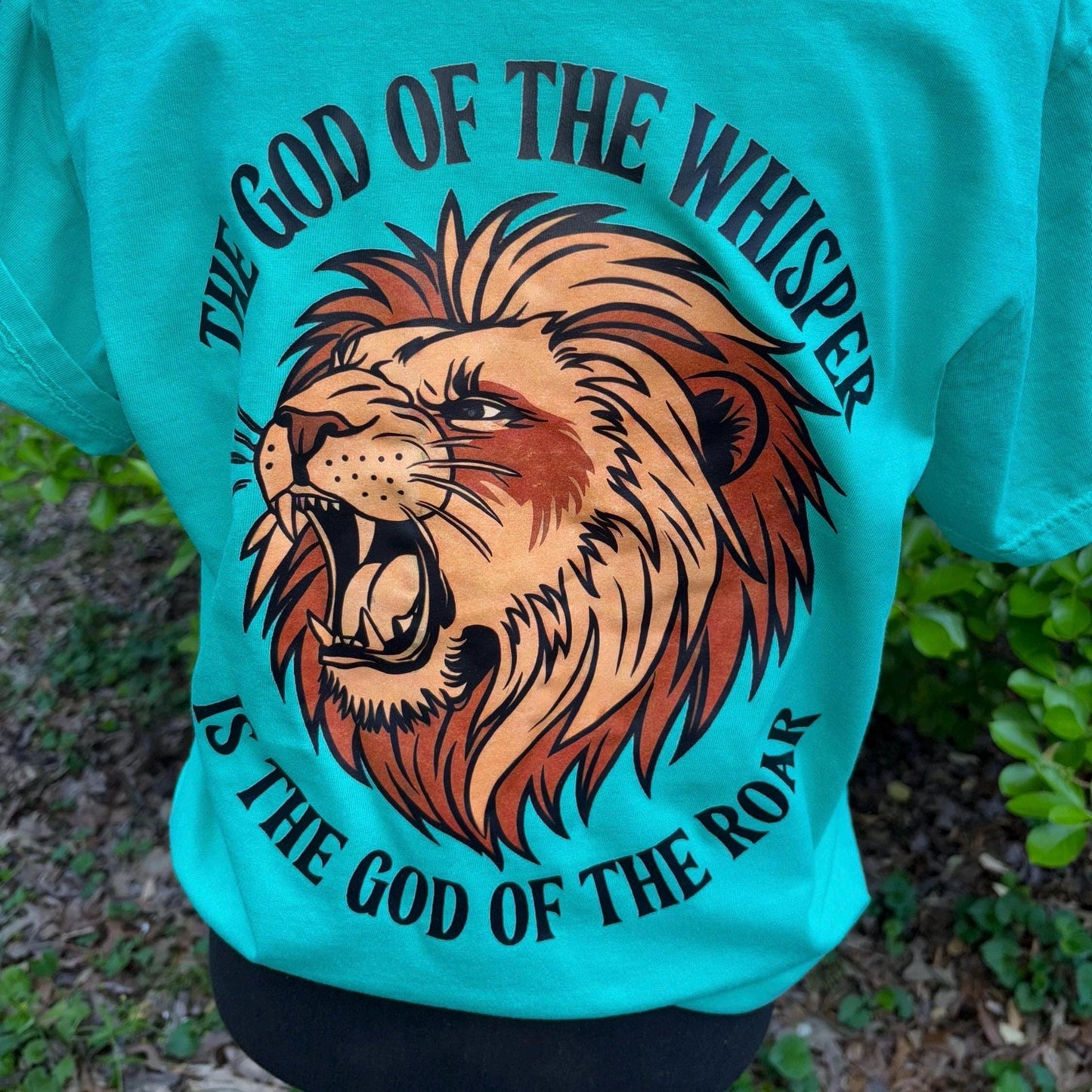 God of the Whisper God of the Roar Shirt – Christian Lion Tee | Brandon Lake Sevens inspiration tee | Comfort Colors Unisex Faith T-Shirt