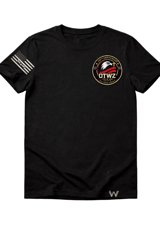Otwz patriotic Land of the Free Because of the brave shirt