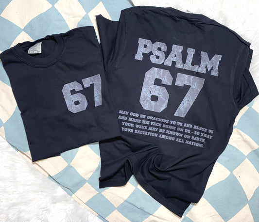 Psalm 67 vintage tshirt | 67 trending shirt | comfort color tee