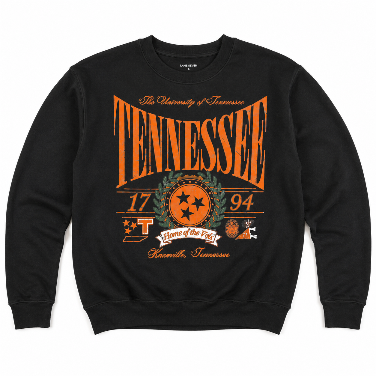 Vintage Tennessee Collegiate Tee | University of Tennessee Inspired Graphic T-Shirt | Knoxville TN | Playbook Setlist