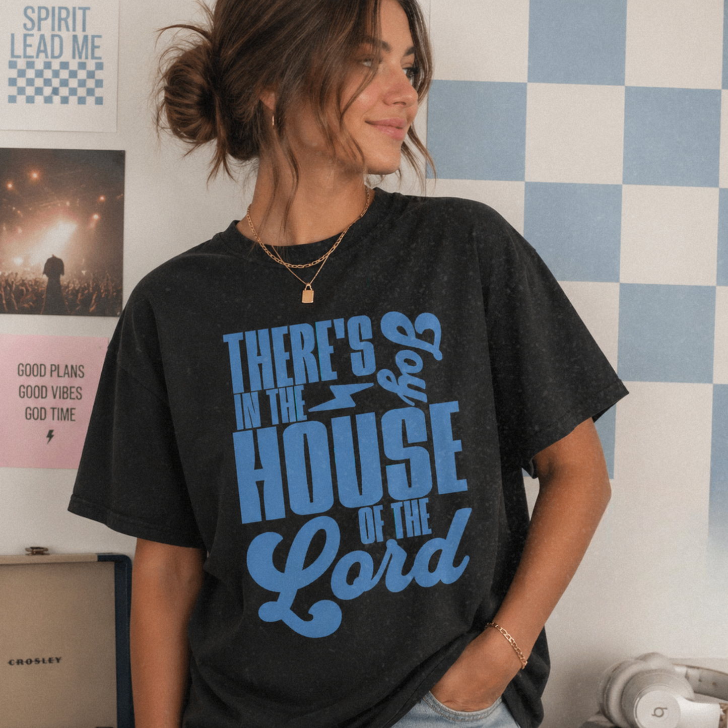 There’s Joy in the House of the Lord Shirt | Christian Comfort Colors Tee