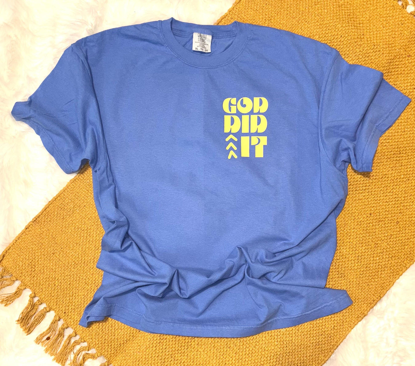 God did it by Toby Mac, Comfort colors t-shirt