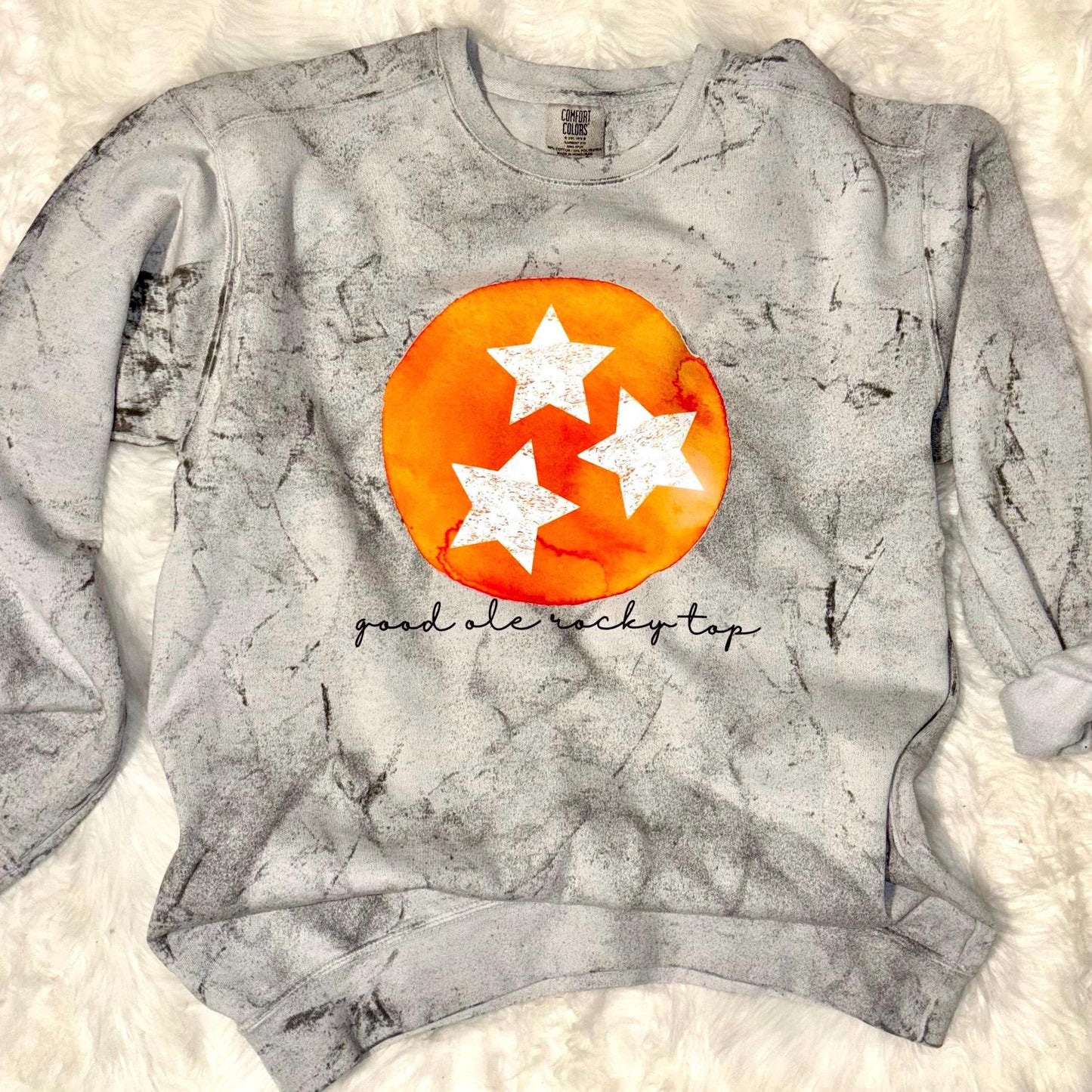 Good Ole Rocky Top comfort colors Sweatshirt, Tennessee vols sweatshirt, Tennessee Volunteers comfort colors sweater, college football