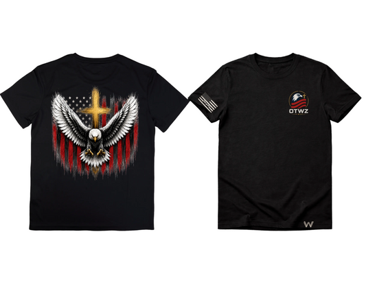 OTWZ official merch tee | American Eagle shirt | American Flag tshirt | Patriotic apparel