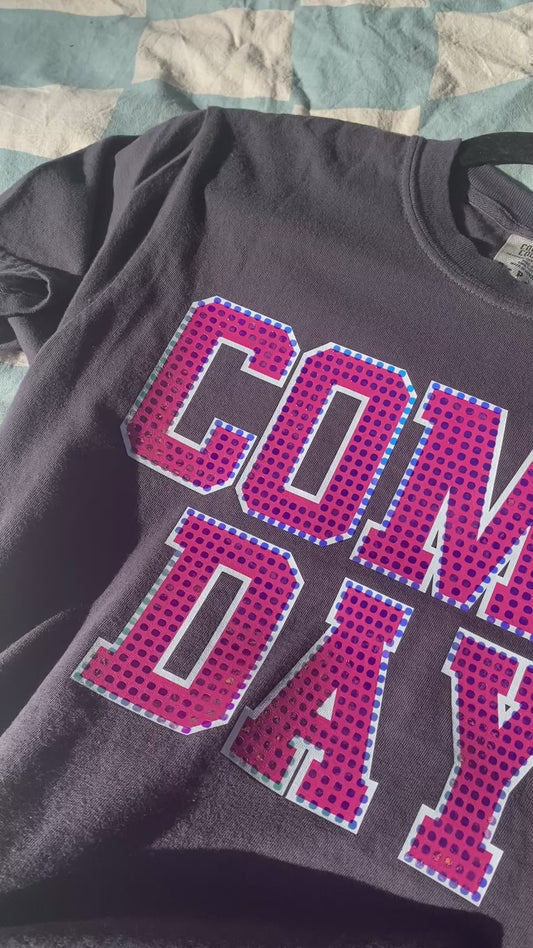 Comp Day Sequin Cheer & Dance T-Shirt – Performance Day Tee