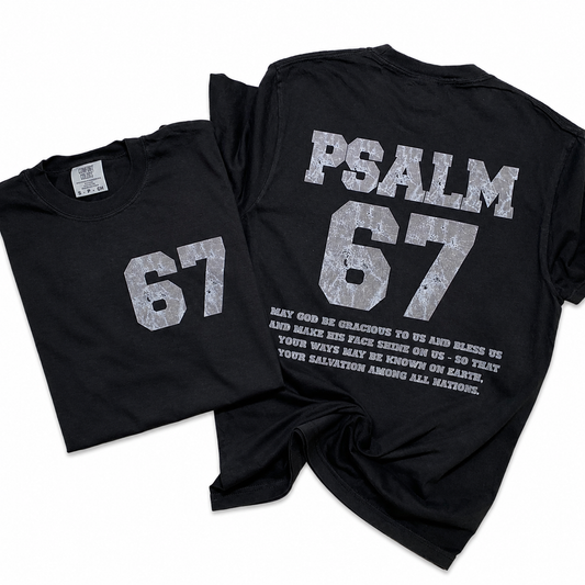 Psalm 67 vintage tshirt | 67 trending shirt | comfort color tee